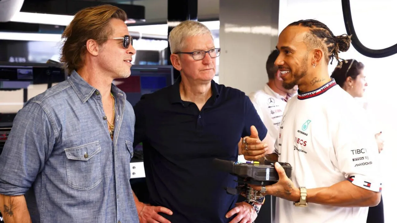 We're going to make the best racing movie" - $334 Million net worth Lewis  Hamilton has 'high hopes' for Brad Pitt-starring F1 flick. - The SportsRush