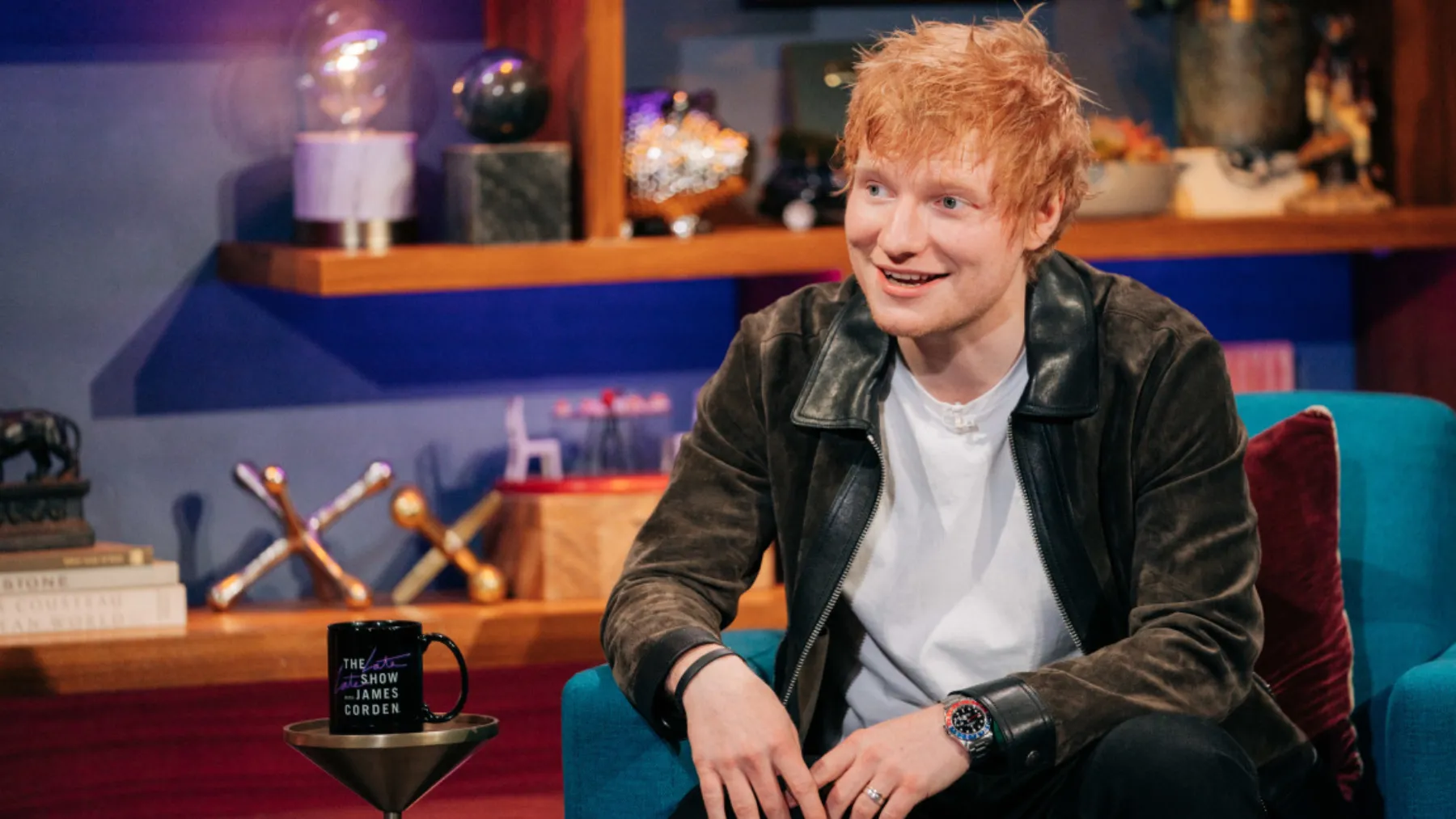 Ed Sheeran Performs New Single 'Bad Habits' on 'Late Late Show'