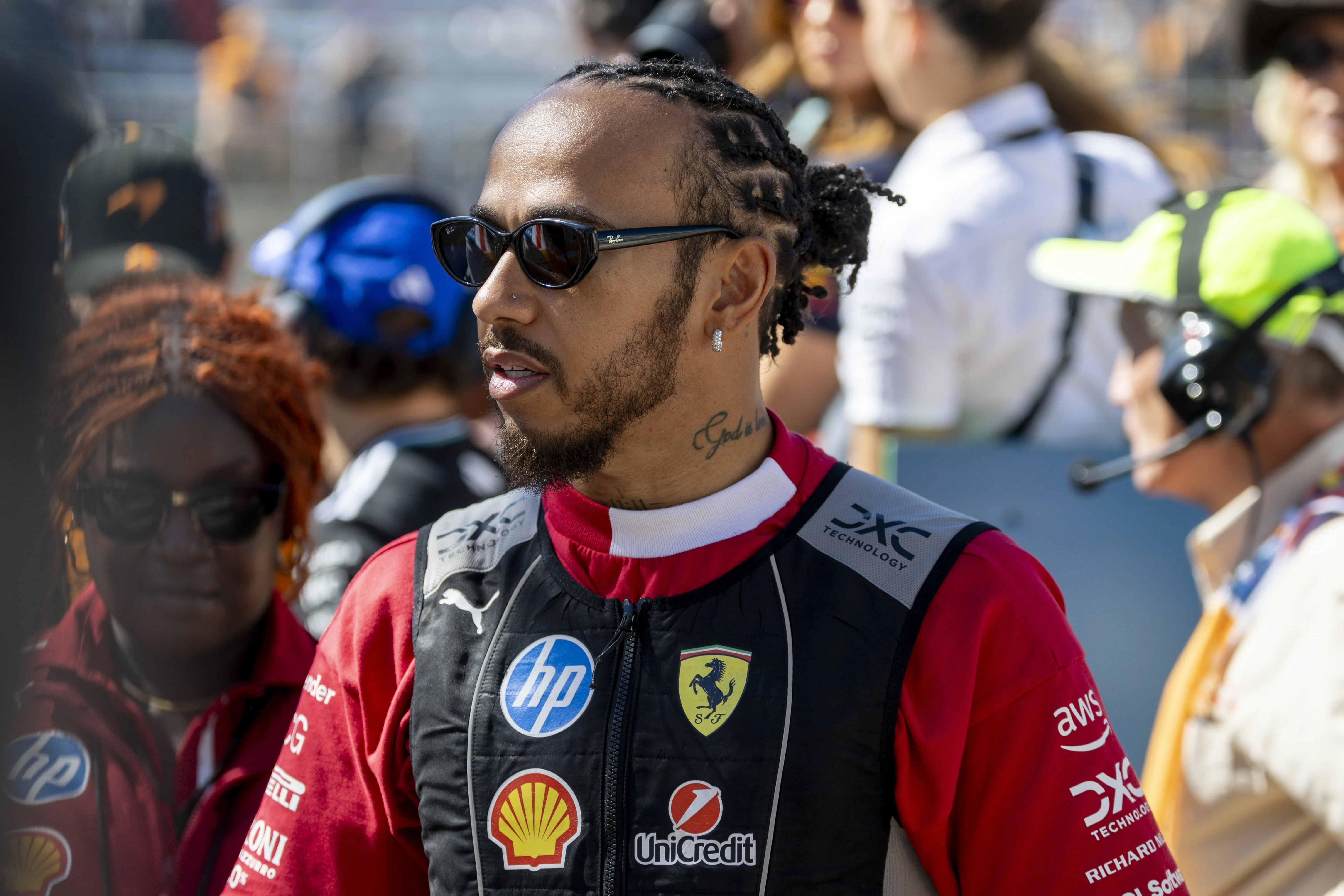 Lewis Hamilton sets unwanted Ferrari record despite spirited performance at  United States Grand Prix
