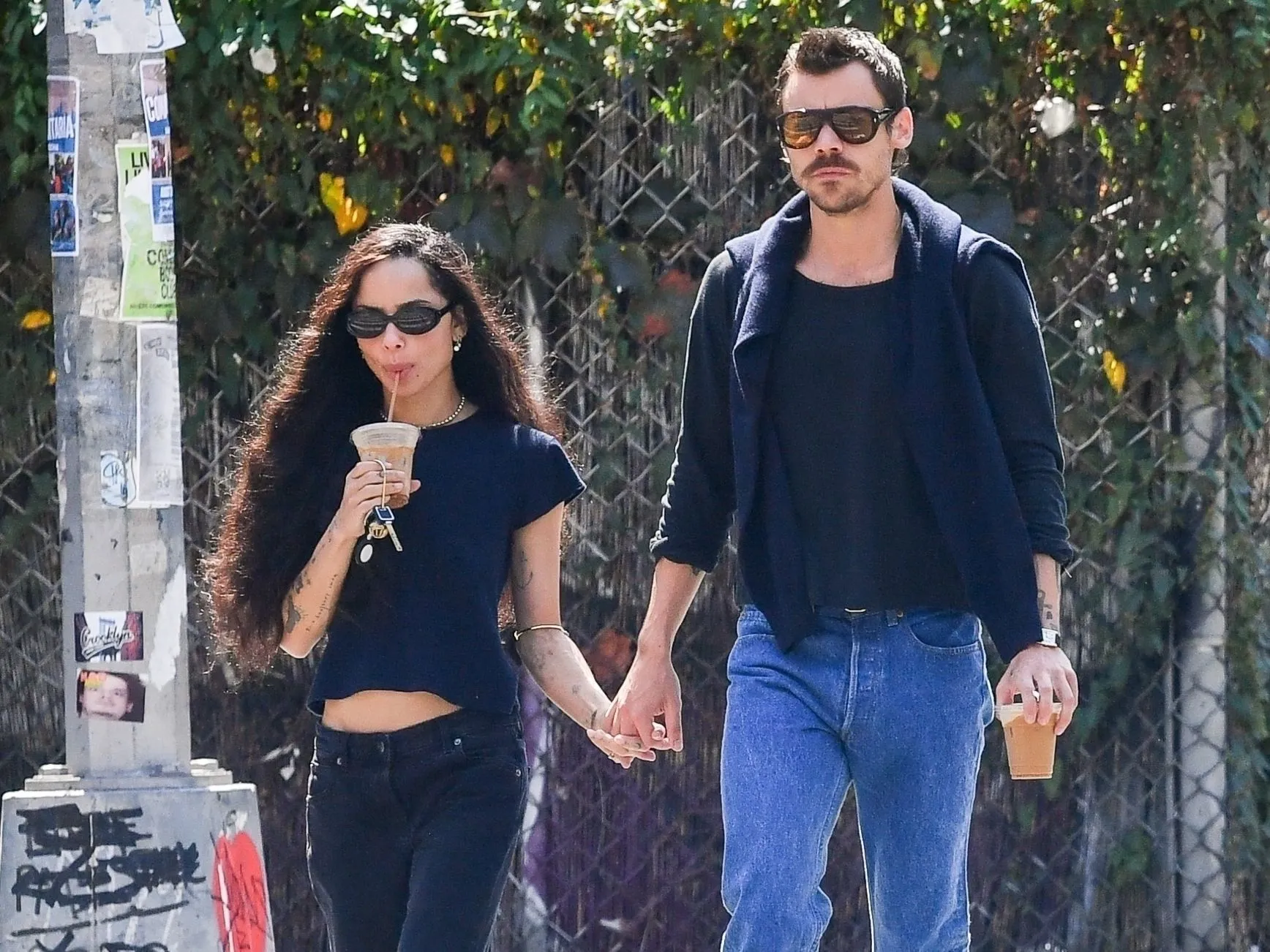 Harry Styles And Zoë Kravitz Make Their Couple Style Official | British  Vogue