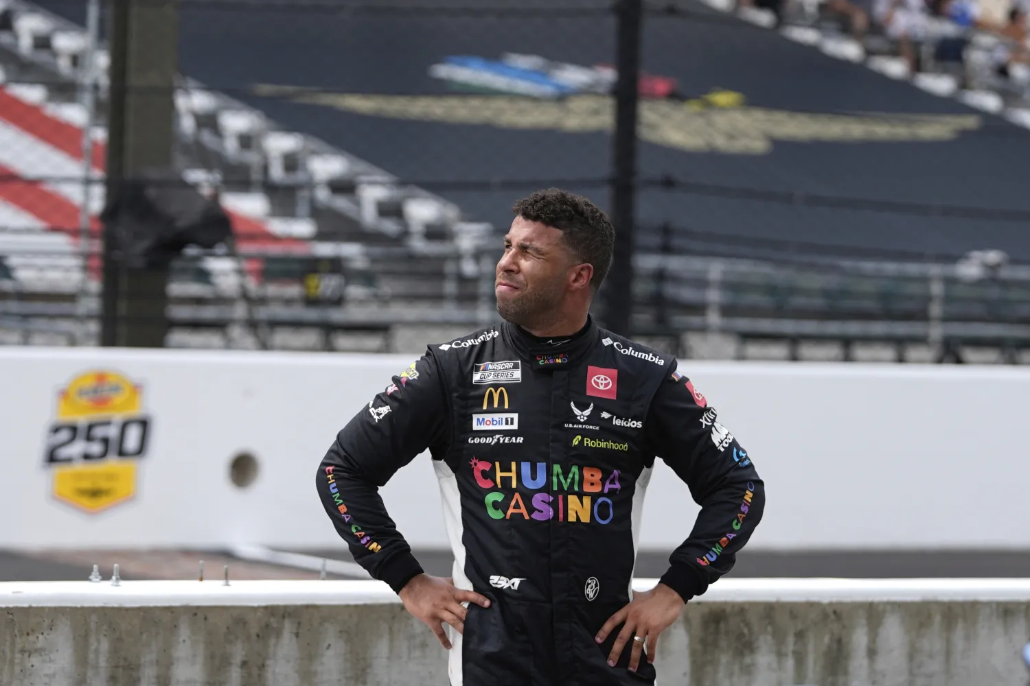 Bubba Wallace becomes first Black driver to win a major race on  Indianapolis' oval