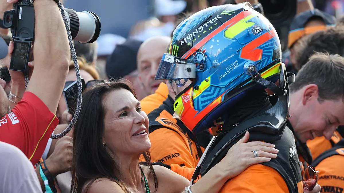 Oscar Piastri's mum reveals the one thing she wishes her son wouldn't do if he is to challenge Max Verstappen to win the F1 Drivers' Championship | Daily Mail Online