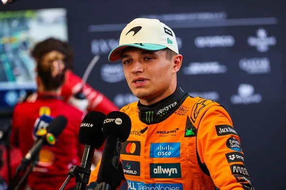 Lando Norris 'found something in car' as McLaren differences clear | F1 |  Sport | Express.co.uk