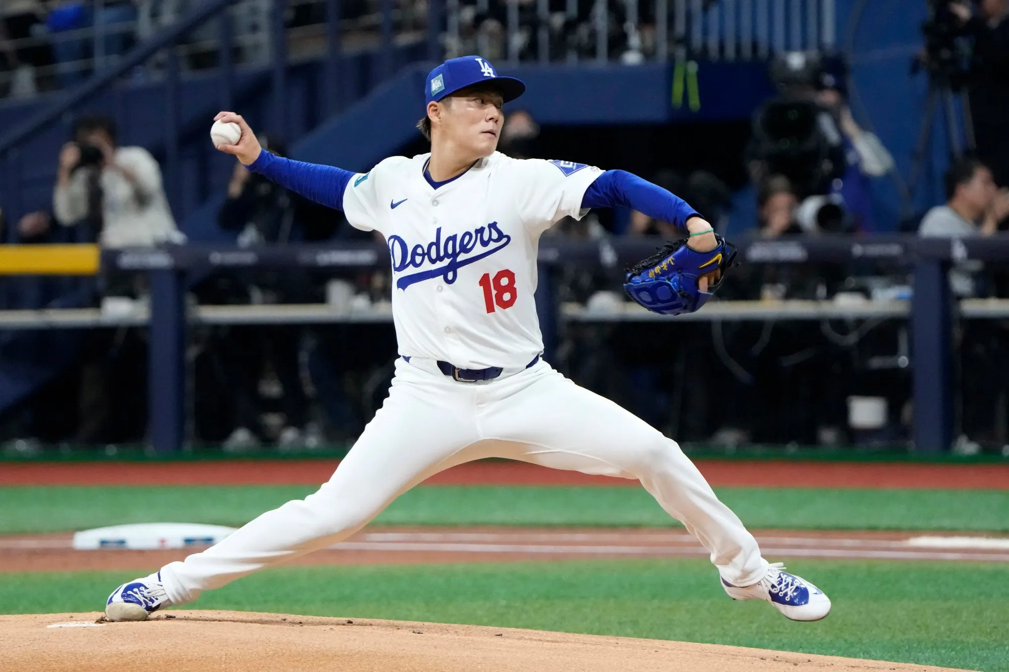 Yoshinobu Yamamoto lasts 1 inning in Dodgers debut, gives up 5 runs to  Padres | The Hill