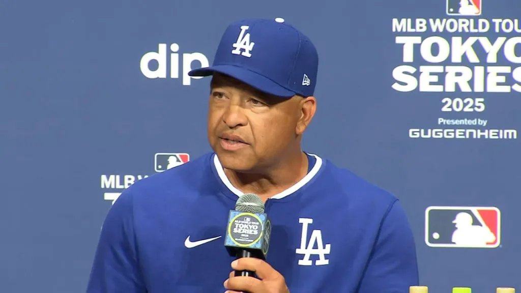 Dave Roberts: "We're here to play baseball"