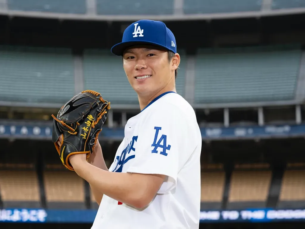 Yoshinobu Yamamoto fue presentado por los Dodgers - El ExtraBase