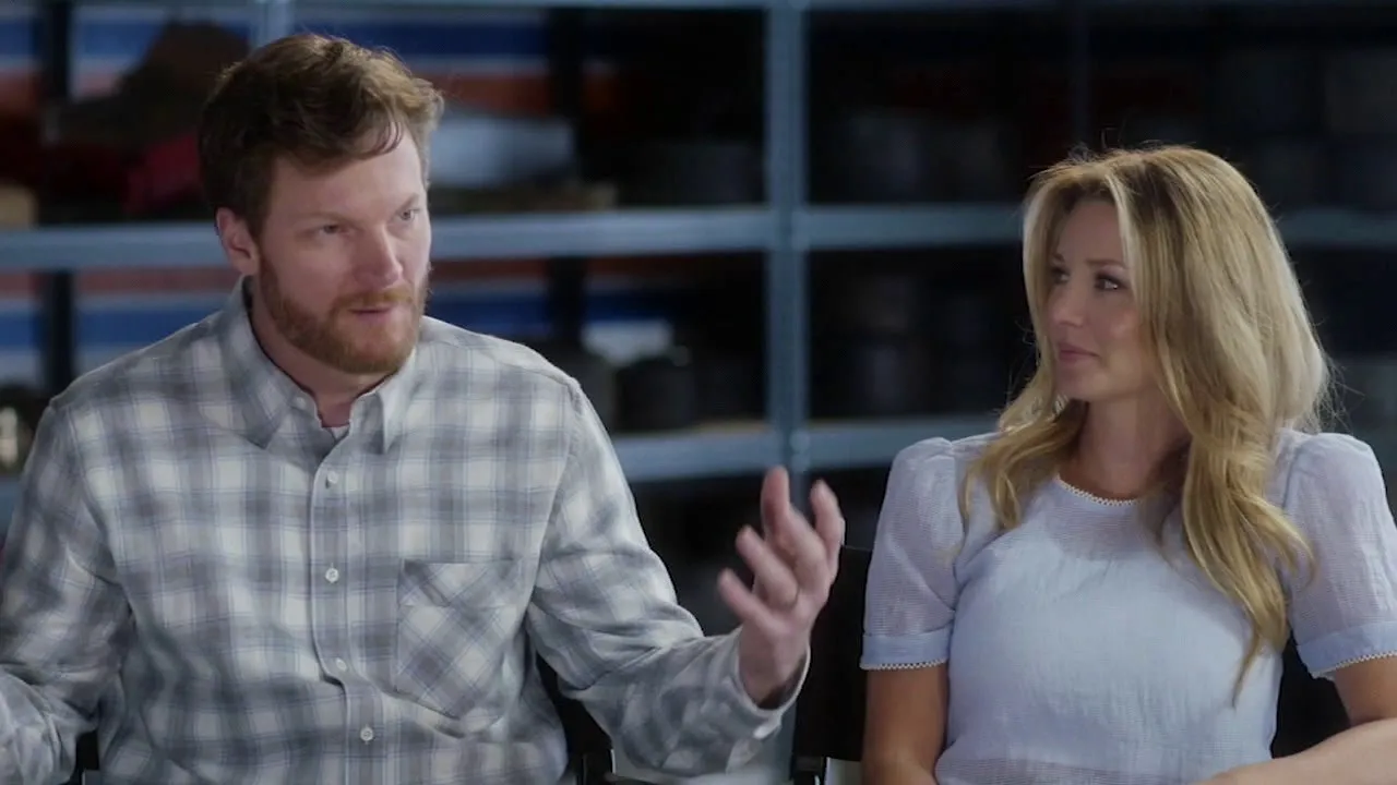 Dale Earnhardt Jr. with Amy interview - YouTube