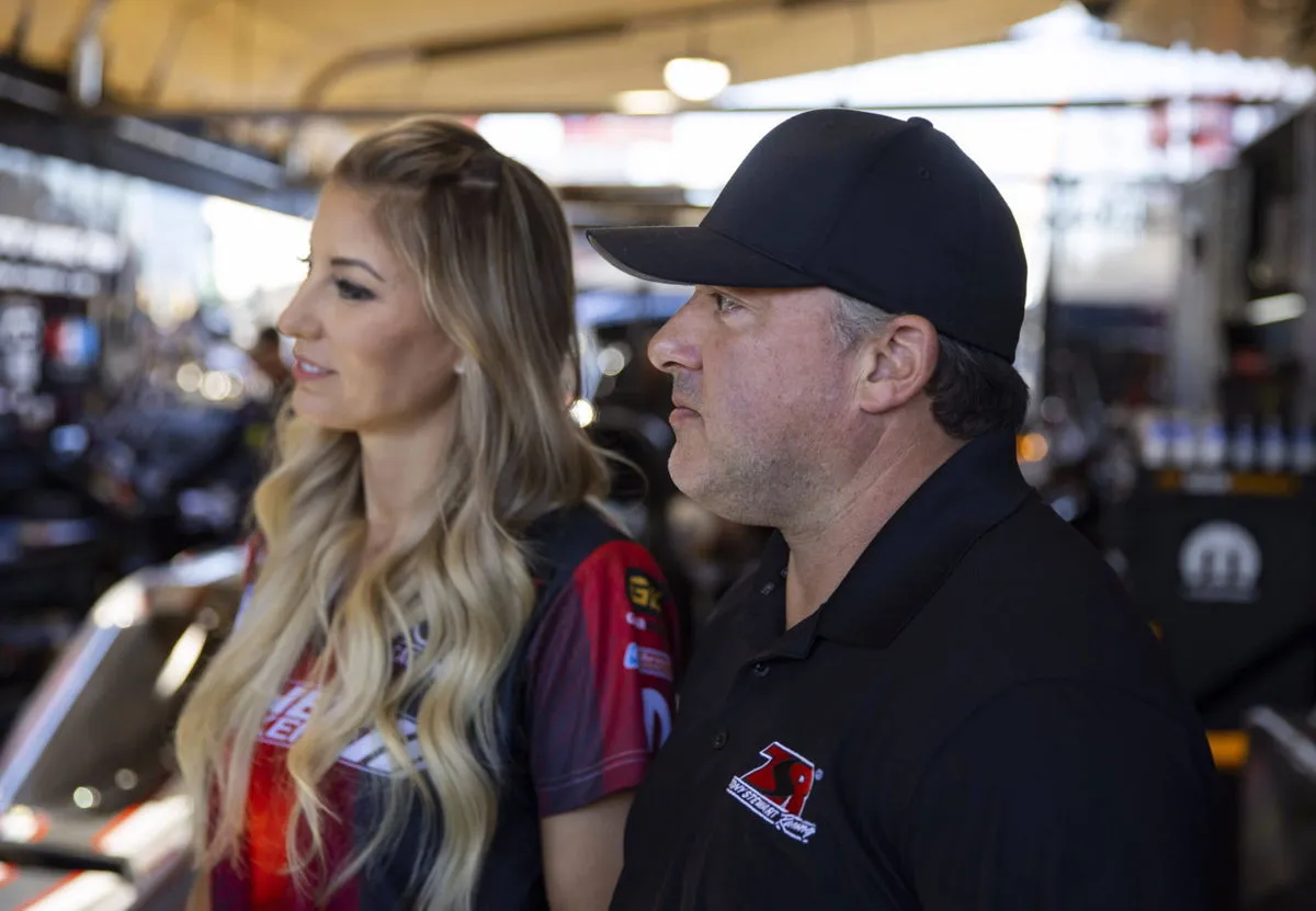 Tony Stewart's wife Leah Pens Tear-Inducing Goodbye to Drag Racing before  taking on Motherhood - EssentiallySports