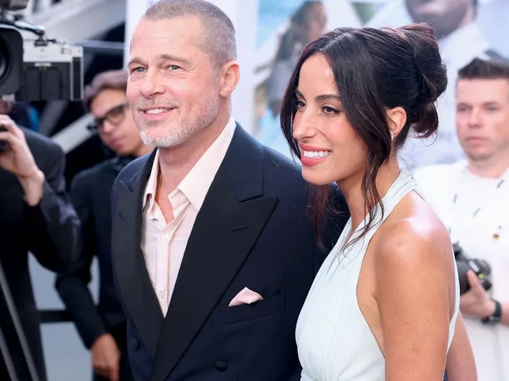 Brad Pitt and Ines de Ramon Look Stunning at 'F1' Movie Premiere