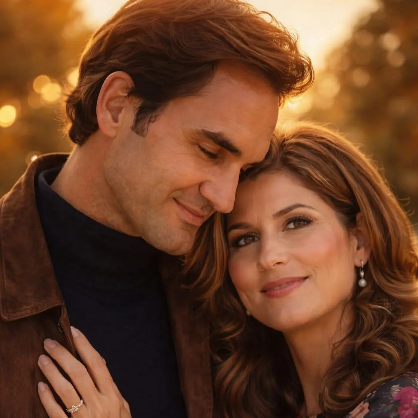 Cover Image for Roger Federer Reveals For The First Time The Injury That Forced Mirka Federer To Use Crutches For Months