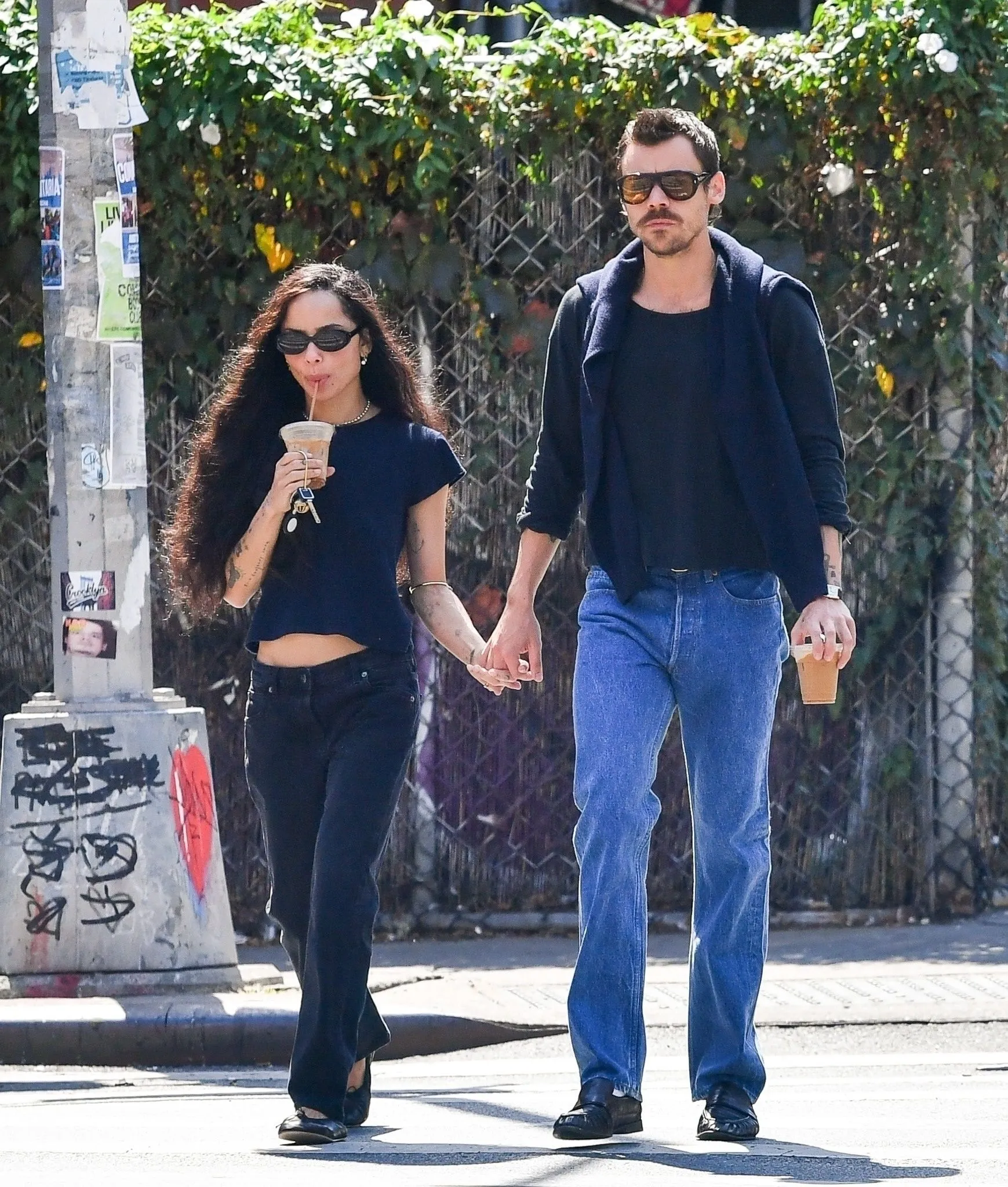 Harry Styles and Zoë Kravitz Make Their Couple Style Official | Vogue
