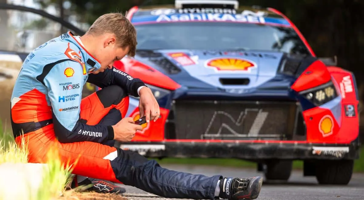 Ott Tänak pictured devastated in Chile – "This is difficult to digest" -  RallyJournal.com